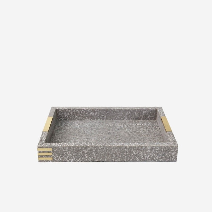 Home Accessories Forwood Design | Christie Desk Tray Barley Shagreen