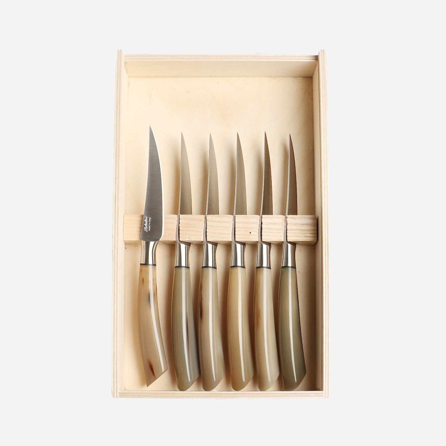 Dining Bonadea | Ox Horn Table Knives-Set Of 6