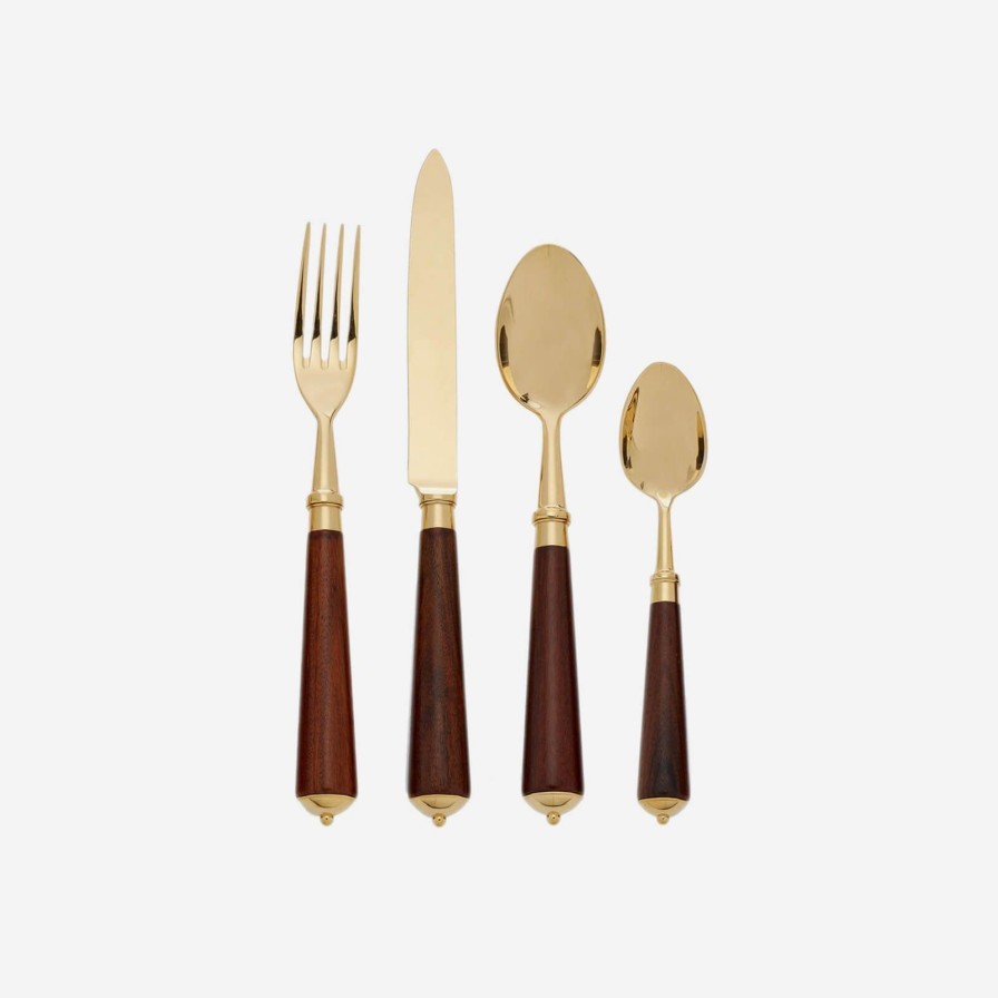 Dining Alain Saint-Joanis | Julia Rosewood 4-Piece Cutlery Set