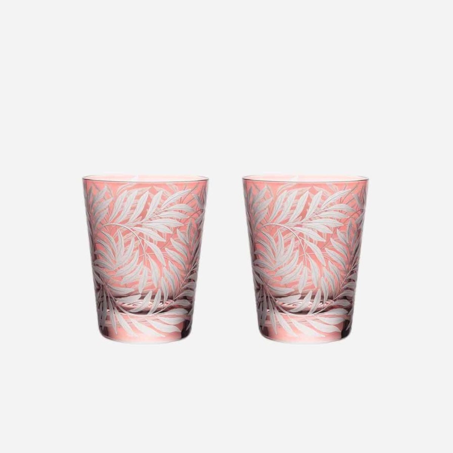 Glassware & Barware Artel | Fern Medium Tumbler Rose-Set Of 2