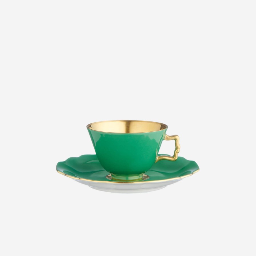 Dining Augarten Wien 1718 | Belvedere Emerald Espresso Cup & Saucer