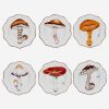 Dining Alberto Pinto | Les Champignons Soup Plates-Set Of 6