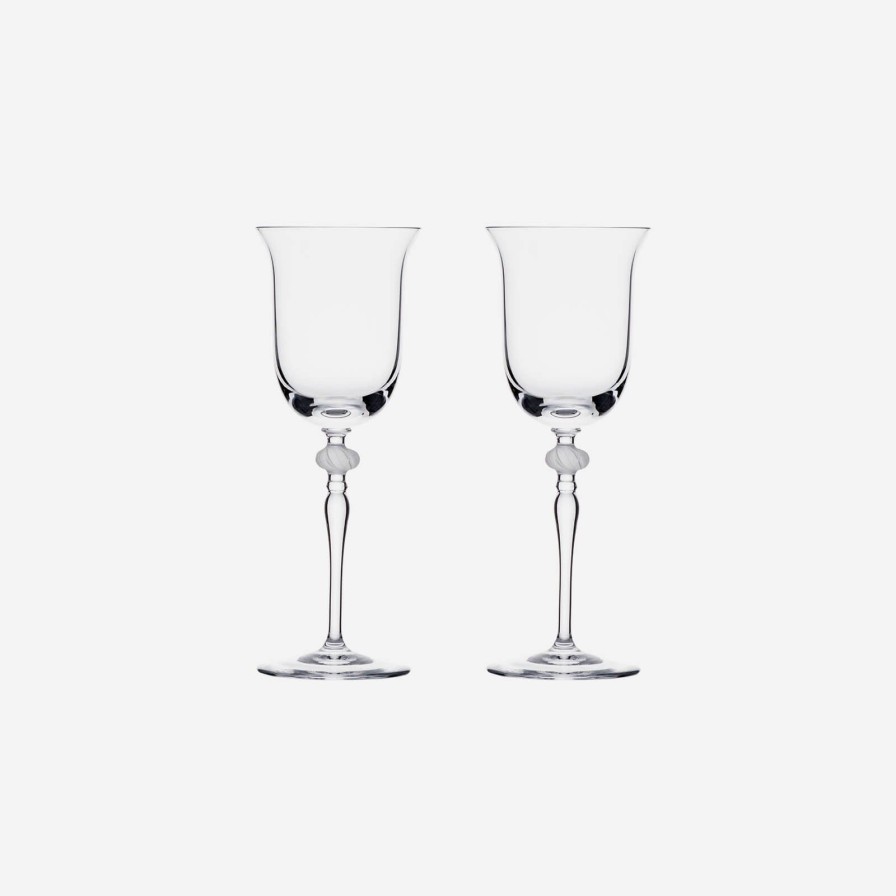 Glassware & Barware Rogaska | Bloom White Wine Glass-Set Of 2