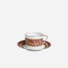 Dining Marie Daâge | Parure Teacup & Saucer Rouge