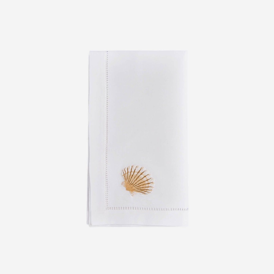 Dining Sibona | Scallop Shell Dinner Napkin