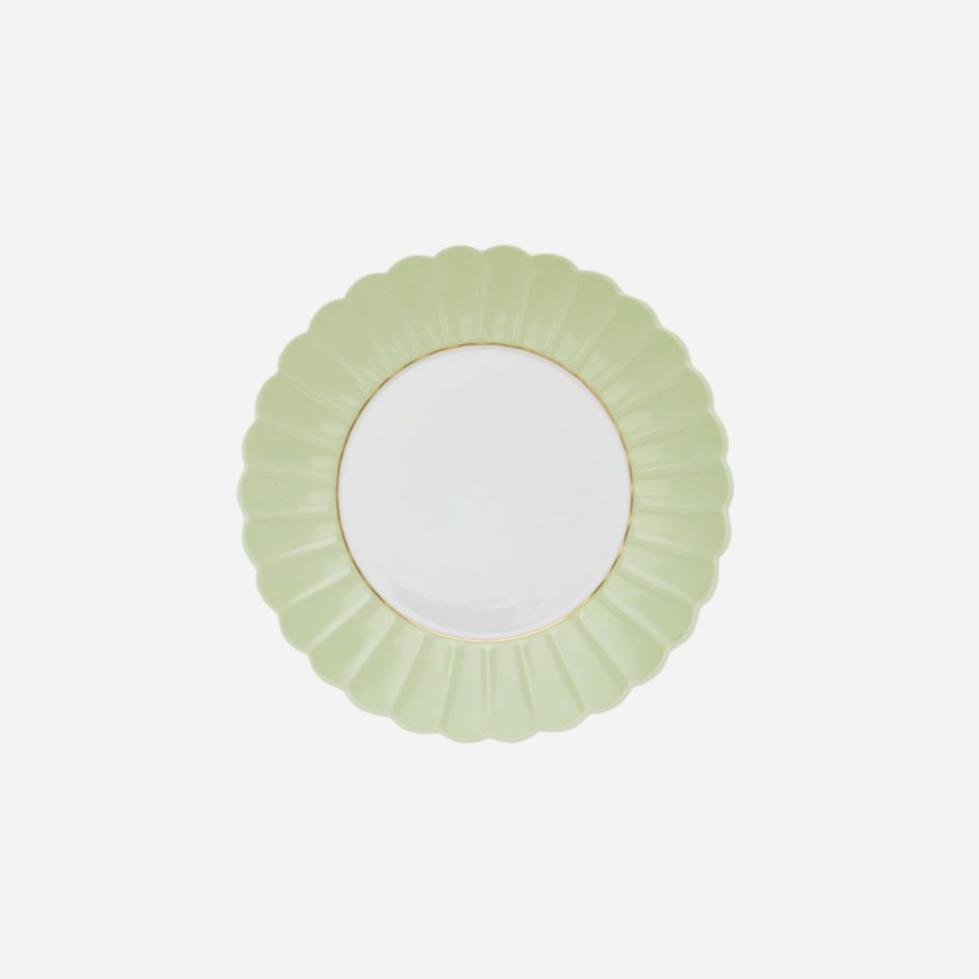 Dining Giambattista Valli x Augarten Wien | Cairo Jaipur Melon Starter Plate Holi Green