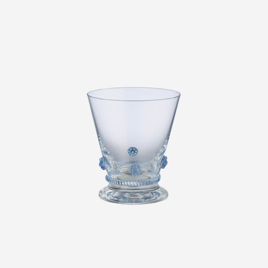 Glassware & Barware Theresienthal | Soft Blue Rosettes Tumbler