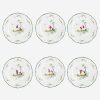 Dining Raynaud | Longjiang Set Of Six Dessert Plates