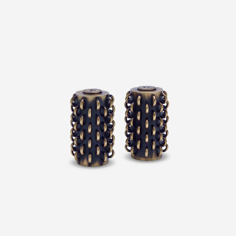 Dining L'Objet | Tulum Rings Salt & Pepper Set