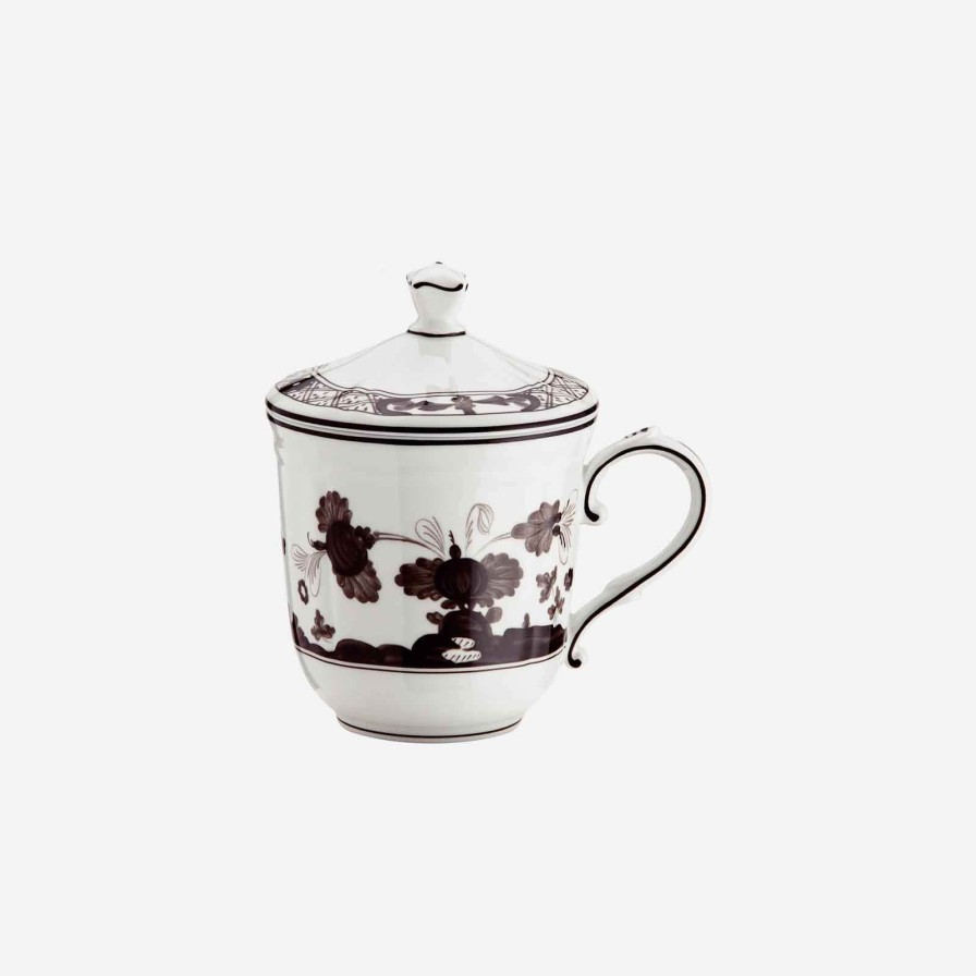 Dining Ginori 1735 | Oriente Italiano Mug With Lid Albus