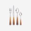 Dining Alain Saint-Joanis | Julia Dark Horn 4-Piece Cutlery Set