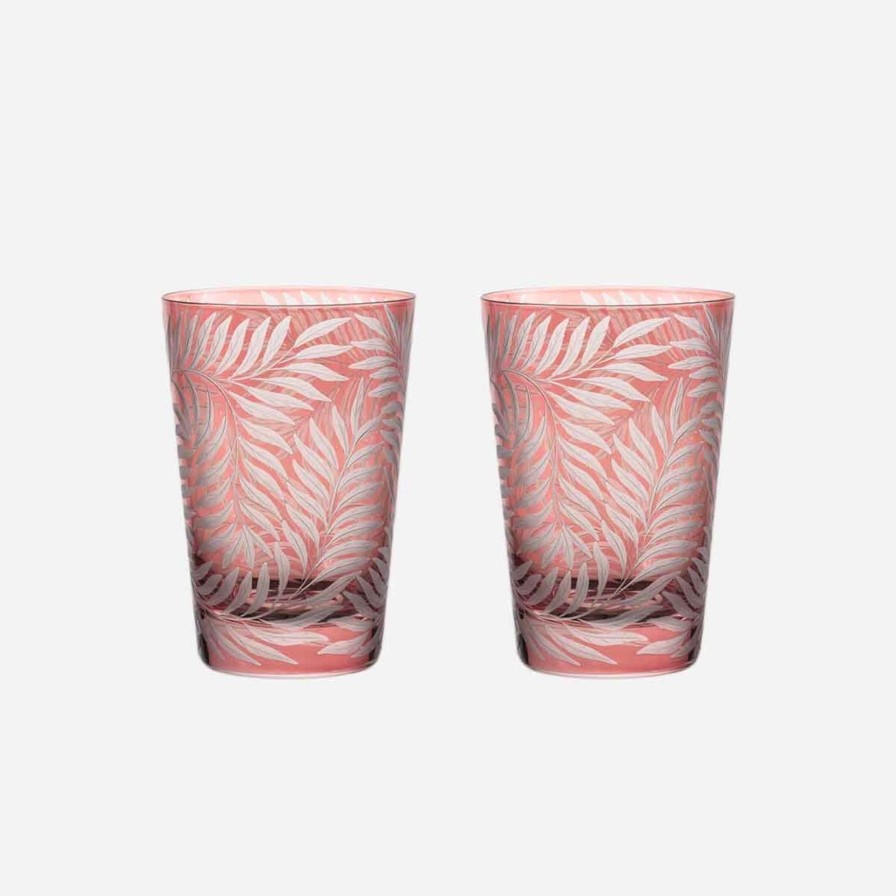 Glassware & Barware Artel | Fern Large Tumbler Rose-Set Of 2