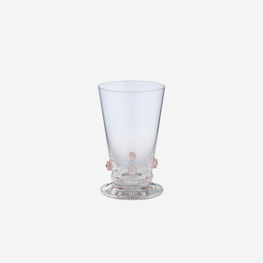 Glassware & Barware Theresienthal | Soft Pink Rosettes High Tumbler