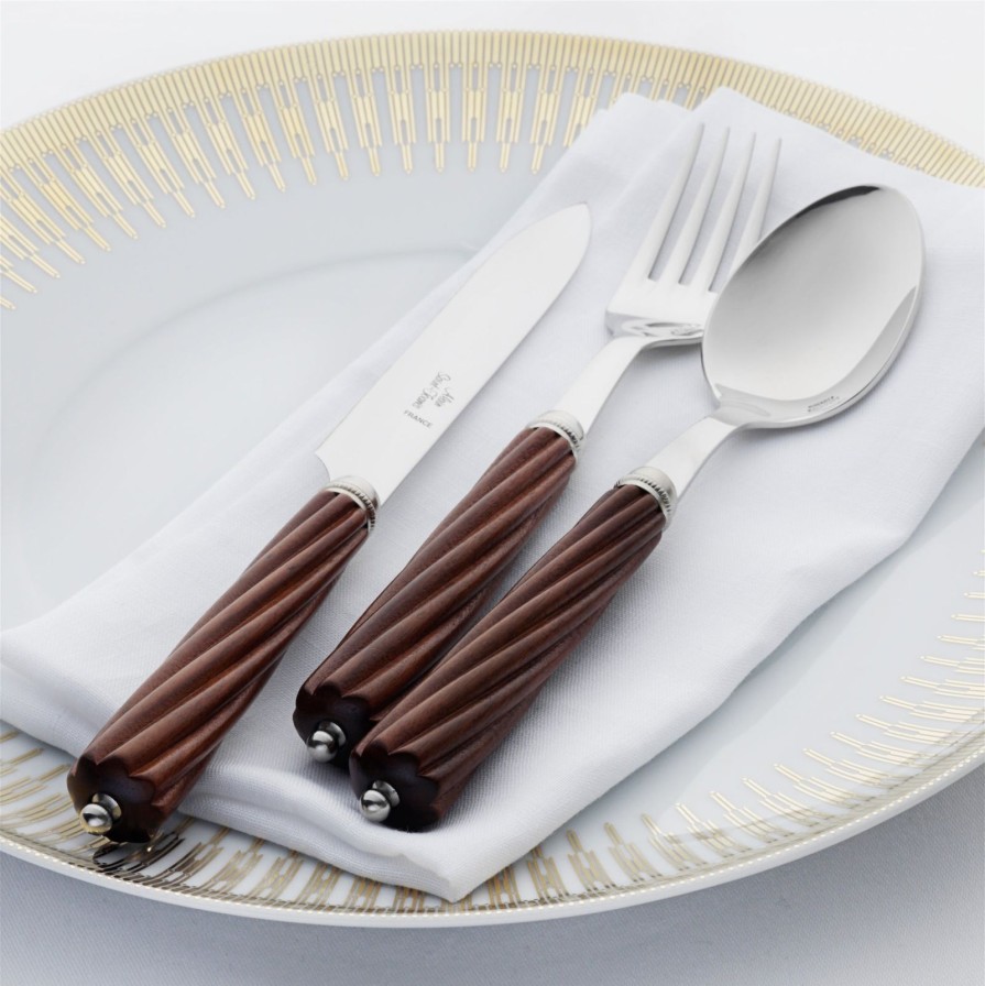 Dining Alain Saint-Joanis | Oregon Rosewood 2-Piece Carving Set