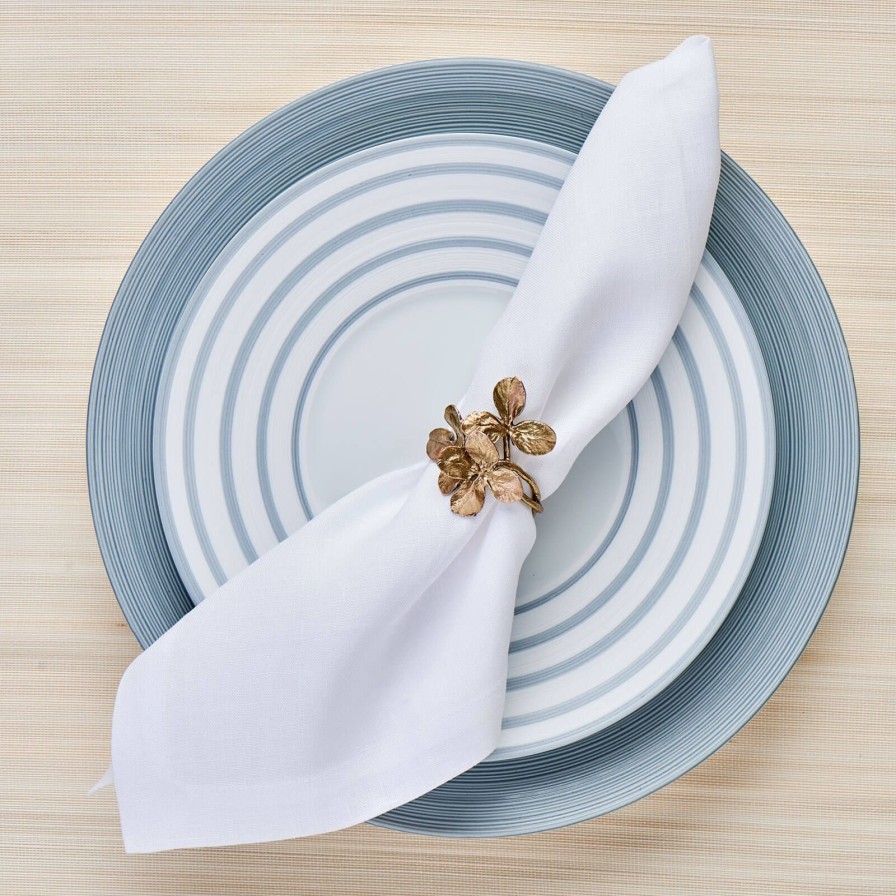 Dining J.L Coquet | Hemisphere Metallic Blue Dessert Plate