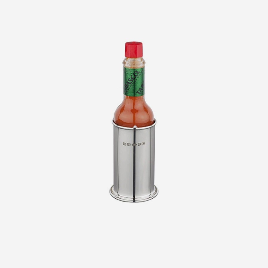 Dining Bonadea | Silver Tabasco Bottle Holder