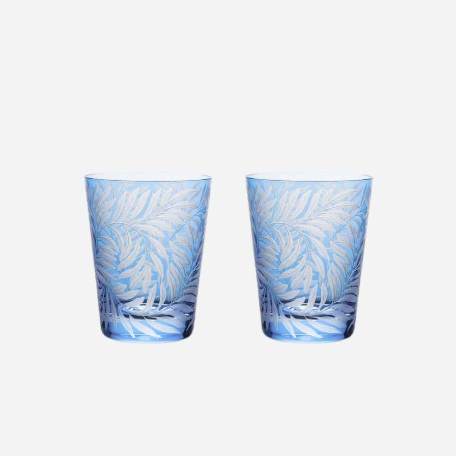 Dining Artel | Fern Medium Tumbler Blue-Set Of 2