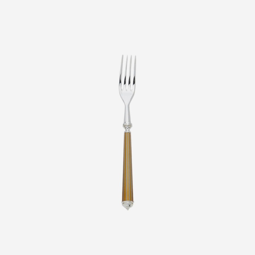 Dining Alain Saint-Joanis | Lignes Gold Plated 4-Piece Cutlery Set