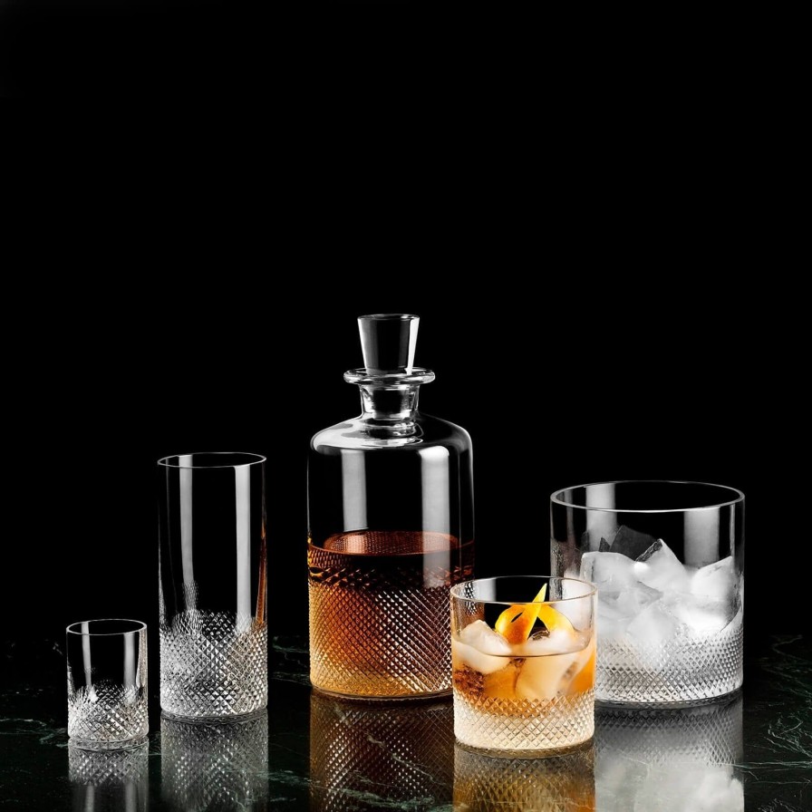 Glassware & Barware Richard Brendon | Diamond Single Old Fashioned Tumbler